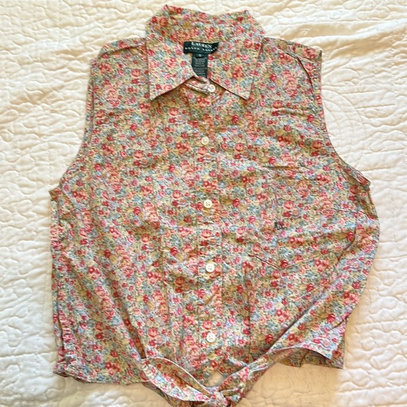 Lauren Ralph Lauren Tops - Lauren Ralph Lauren sleeveless blouse